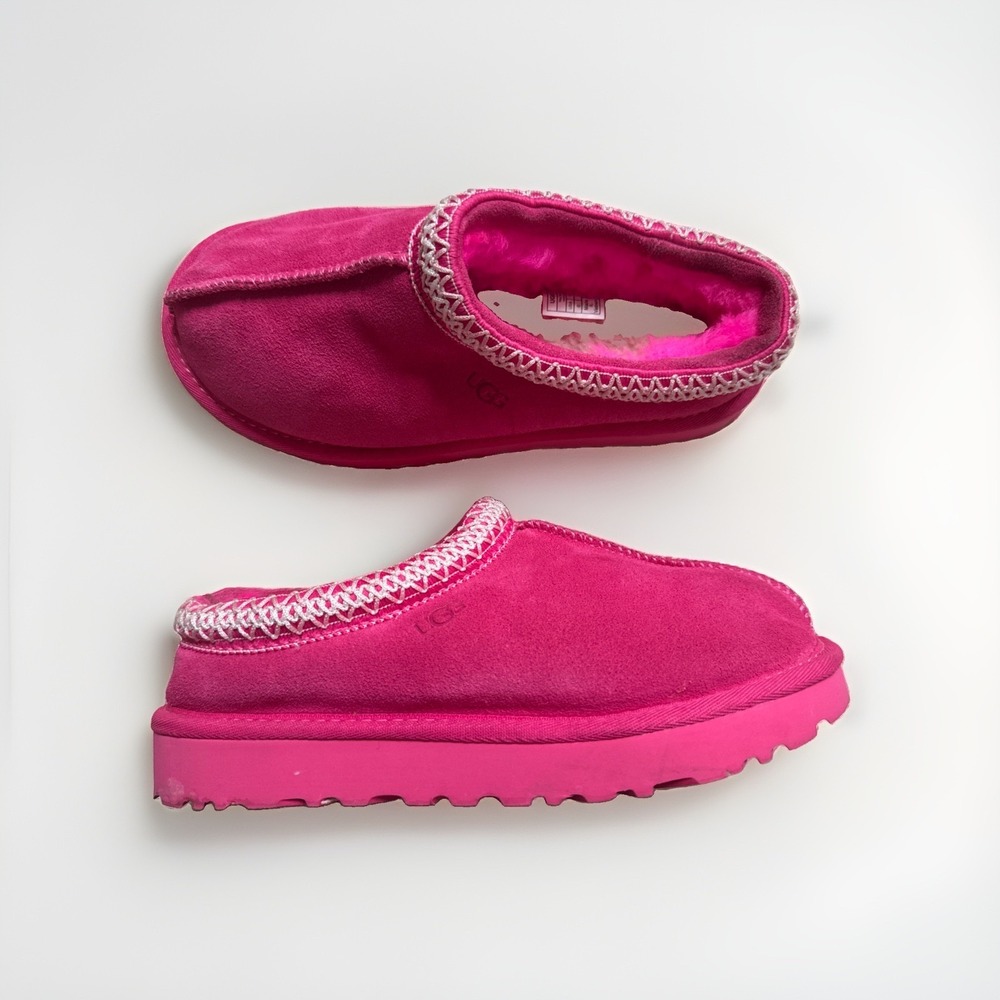 UGG Tasman Slipper Pink Glow Size 6 Women's Slip-On Loafer 5955 PGW Rose OG